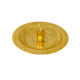 Brass Incense stick Holder/ Agarbatti Stand/ Agardaan (with collection plate), diameter 5 inches (₹700)