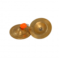 Brass Taal/ Manjeera/ Manjira, Diameter 3 Inches  (₹495)