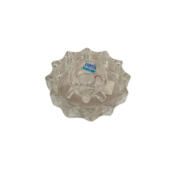 Glass Turtle Plate set / Tortoise On Plate / Fengshui Kachua, Plate Diameter 4 Inches (₹240)