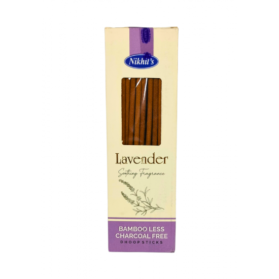 Nikhil's Lavender Bamboo Less Charcoal Free Dhoop Sticks (₹120)