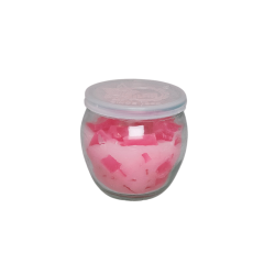 Perfumed Chunks Candle Pink (₹150)