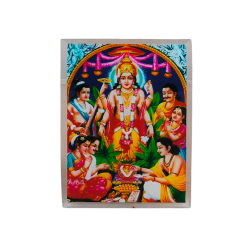 Sri Satyanarayan/ Lord Satyanarayana Swamy Acrylic Frame for Mandir, Pooja, Car & Table Decor 5 inches(₹250)