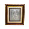 Pure Silver Ganesh Frame for Pooja room mandir/ Gifting, Wall Mount, 6 in by 6 in (₹300)