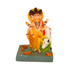 Shri Dutta Guru Duttatreya Idol Murti Height 3 Inches (Multicolor, Fiber / Poly resin) (₹400)
