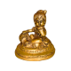 Brass Ladoo Gopal Idol, Height 4 Inch | Laddu Gopal Bala Krishna Murti for Pooja & Home Mandir (₹1450)