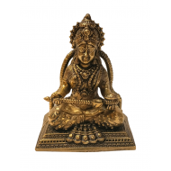 Brass Annapurna Idol Diecast Plated Finish for Home Temple Pooja & Vastu, Height 2 Inch (₹555)