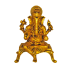 Brass Ganesh Idol Height 2.5 Inches, Ganesha / Ganapati Idol (₹780)