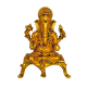 Brass Ganesh Idol Height 2.5 Inches, Ganesha / Ganapati Idol (₹780)