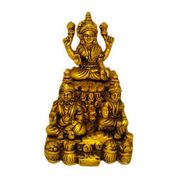Brass Lakshmi Kuber Idol height 5.5 Inches (₹5550)