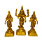 Brass Murugan Valli Deivanai, Karthik Idol Height 4 Inches (₹3150)