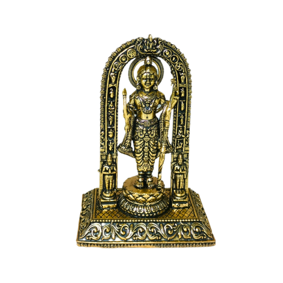Brass Sriram / Ram Lalla Ayodhya Idol, Height 4 Inches (₹2150)