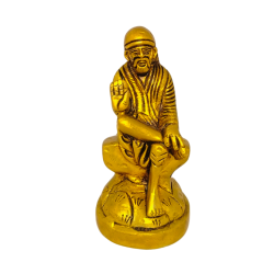 Brass Sai Baba Idol Height 3.5 Inches (₹580)
