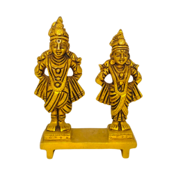 Brass Vitthal Rukmini Idol height 5 Inches  (₹2470)