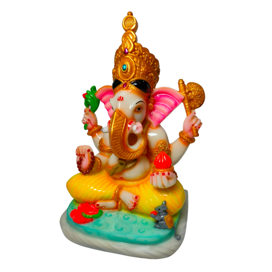 Ganesha Siddhi Vinayak Idol Height 12.5 Inches, Ganesh / Ganpati Religious Decorative Showpiece (Poly resin / Fiber, Multicolor) (₹3310)