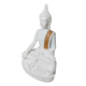 Gautam Buddha Idol Height 10 Inches, Religious Decorative Showpiece (Marble Resin, White color) (₹1650)