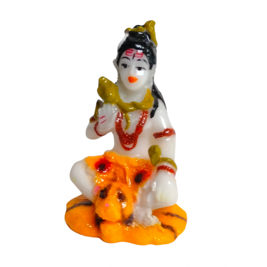Shankar Idol Height 2 Inches, Shiva / Mahadev Religious Decorative Showpiece (Polyresin / Fiber, Multicolor) (₹150)