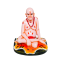 Shri Swami Samarth Idol Murti Height 4 Inches (Multicolor, Fiber / Poly resin) (₹450)