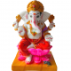Ganesha Idol Height 9 Inches, Kamal Ganesh / Ganpati Religious Decorative Showpiece (Polyresin / Fiber) (₹1150)