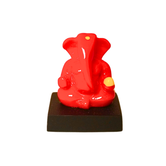 Ganesha Idol Height 1.5 Inches, Ganesh / Ganpati Religious Decorative Showpiece (Polyresin / Fiber, Multicolor)  (₹110)