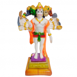 Fiber Idol Panchmukhi Hanuman Standing 6.5 Inch (₹950)