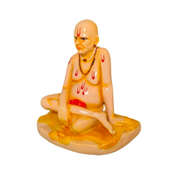 Shri Swami Samarth Idol Murti Height 3 Inches (Multicolor, Fiber / Poly resin) (₹450)