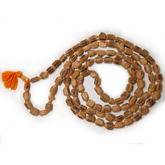Black Tulsi Mala for japa / Natural Holy Basil Wood Jap Mala 108 Beads (₹119)