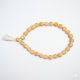 Wooden Knotted Jap Mala for Meditation & Chanting 27 + 1 Beads with White Tassel (₹20)