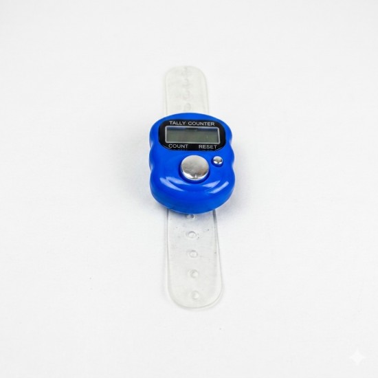 Watch Type Finger Japa Counter/ Finger Ring Counting Machine / Digital Head Electronic Tally Counter (₹55)
