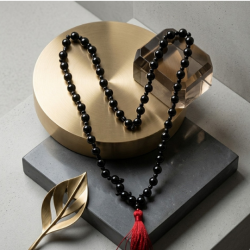 Magnetic Mala / Necklace To Cure Diseases With Magnet Therapy / Chumbak Mala Stone Necklace / Magnet Stone Mala (₹250)