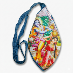 Japa Mala Bag / Chanting Bag / Gomukhi Japa Bag with Zip Pocket / Digital Print Japmala Bag (₹139)