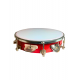 Dafli Musical Instrument, Dafli/Tambourine 10 inch Hand Percussion Musical Instrument (Random Colour) (₹500)