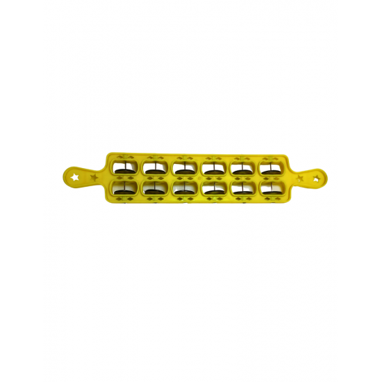 Hatheli Bhajan Musical Instrument 20 Inch, Plastic Khartal with Metal Rings for Kirtan & Pooja (₹450)