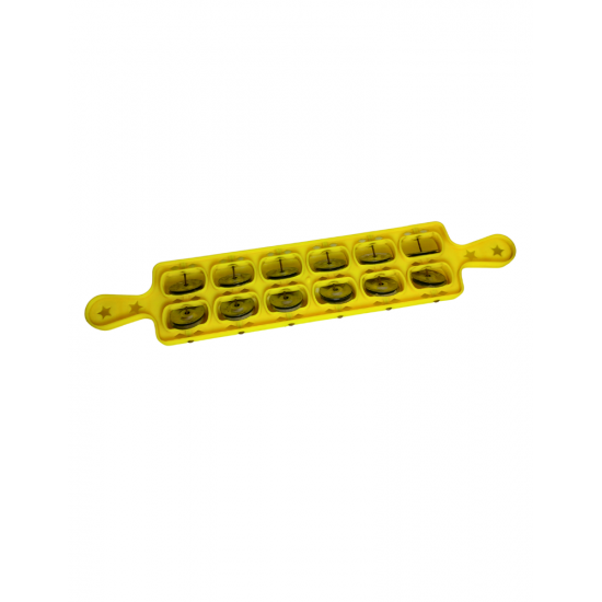 Hatheli Bhajan Musical Instrument 20 Inch, Plastic Khartal with Metal Rings for Kirtan & Pooja (₹450)