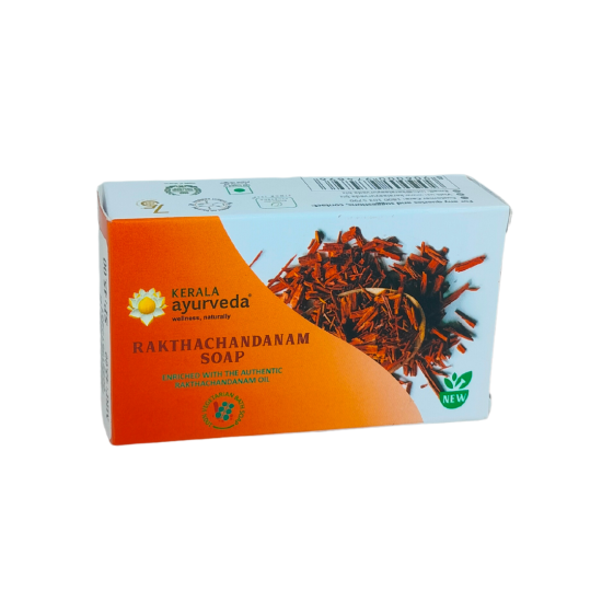 Rakthachandanam Soap by Kerala Ayurveda (₹50)