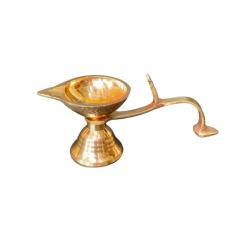 Brass Arti Single Diya / Ekarti 2 Inch (₹280)