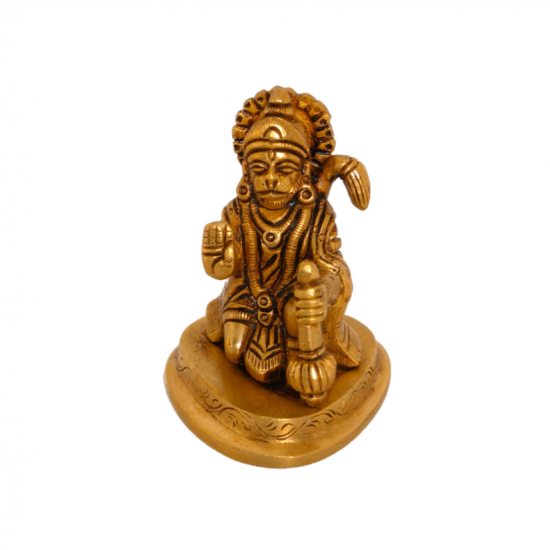 Brass Hanuman Idol height 2.5 Inches (₹960)