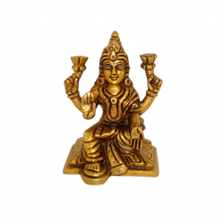 Brass Lakshmi idol height 4 Inches (₹2000)