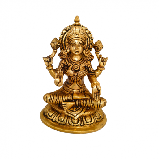 Brass Idol Lakshami 7 Inch (₹5150)