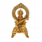 Brass Saraswati Idol Height 9 Inch with back arch / prabhavali (₹4900)