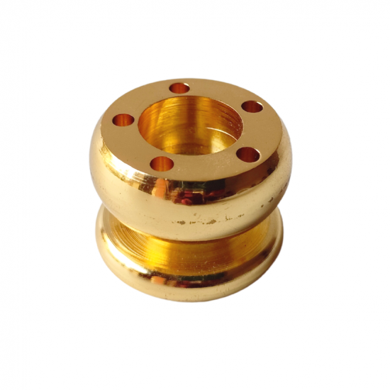 Brass Incense Stick Holder/Agarbatti Stand/Agardaan (Stud Design) Height 1 Inch (₹220)