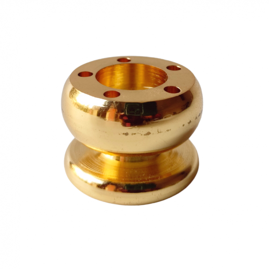 Brass Incense Stick Holder/Agarbatti Stand/Agardaan (Stud Design) Height 1 Inch (₹220)