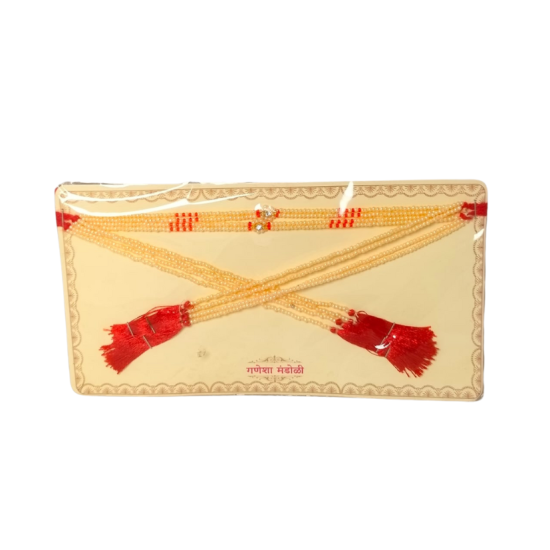 Traditional Wedding Mundavlya / Mundavalya / Mandoli / Basinga /Munjavi, Set of 2 Pcs (₹180)