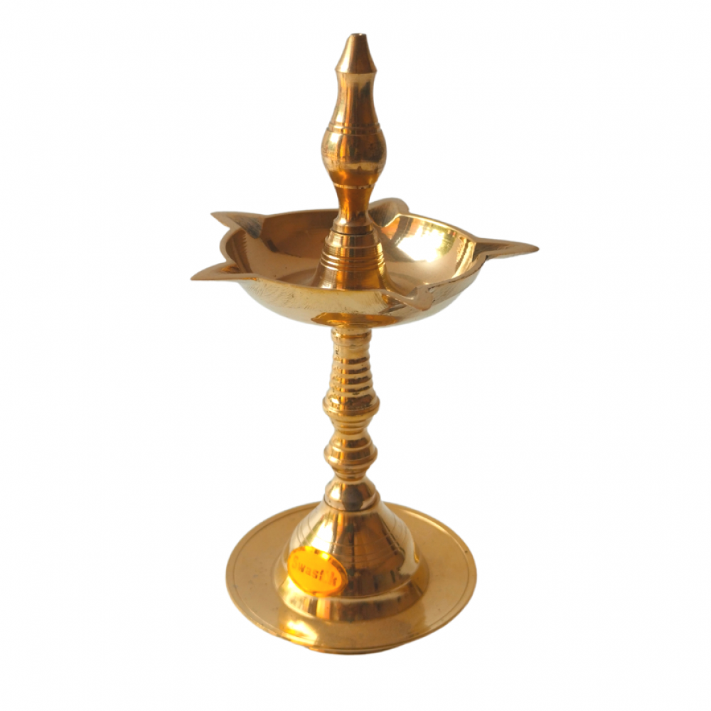Samayi In English Brass Samai | Kerala Fancy Samayi Diya|Traditional Vilakku Oil Lamp for ...