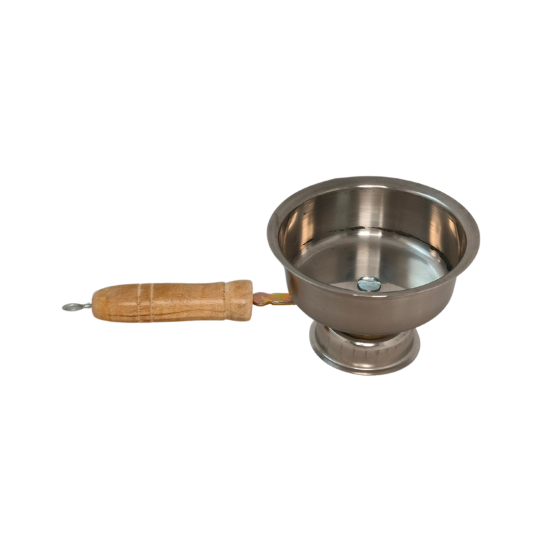 Steel Dhoop Dani Incense Burner Loban Stand Dhooparat (Length 7 Inches) (₹70)