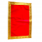 Premium Red Pooja chowki aasan kapda / Velvet Altar Cloth for Pooja and Mandir (20 inch by 13 inch) (₹80)