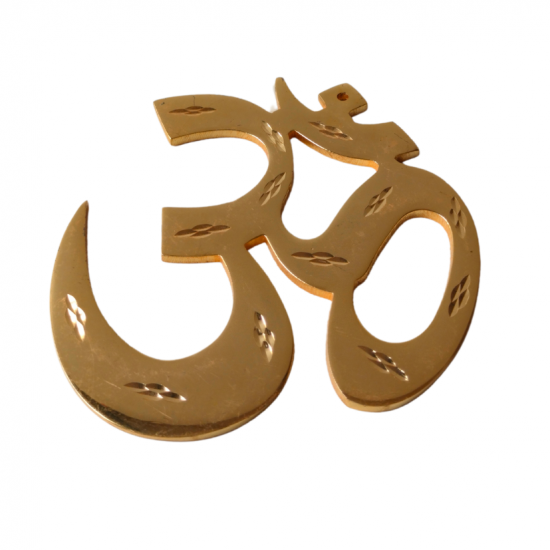 Brass Om Wall Hanging 4 Inches (₹840)