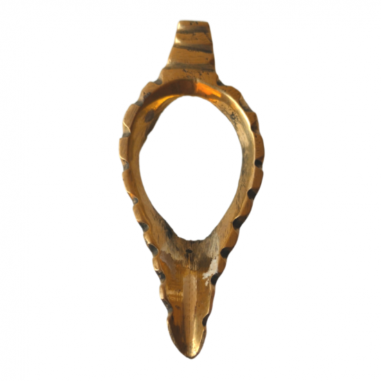 Brass Shankh Stand Conch/Shankh shape, Length 3 Inches (₹100)
