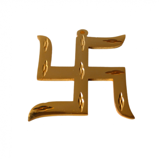 Brass Swastik Wall Hanging 3 Inch (₹365)