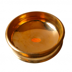 Brass Urli/ Uruli for Home Decor/cooking, Diameter 5 Inches (₹1100)
