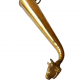 Brass Gomukhi Siringi Pot for Abhishek, Length 10 Inches (₹550)